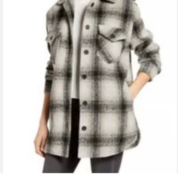 Thread & Supply Jackets & Blazers - Thread and supply plaid shirt jacket